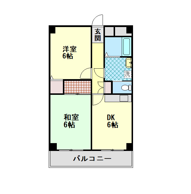 サンパレス六甲の間取り