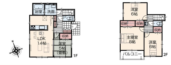 【間取り】 | 4LDKはリビングダイニングキッチンと4つの居室がある間取りで、大家族や二世帯住宅に最適。広々としたリビングで家族団らんを楽しみ、個室でプライベートな時間も確保でき、快適な生活を送ることができますよ。