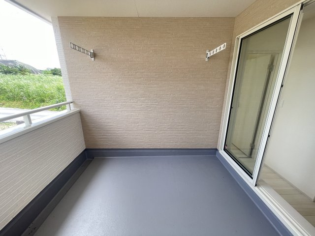 南城市大里稲嶺（全3棟）ラスト3号棟のバルコニー|3号棟　インナーバルコニー♪（2階ホールより出入り可）