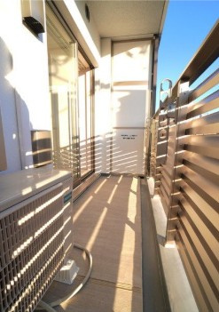 中井レジデンスのバルコニー
