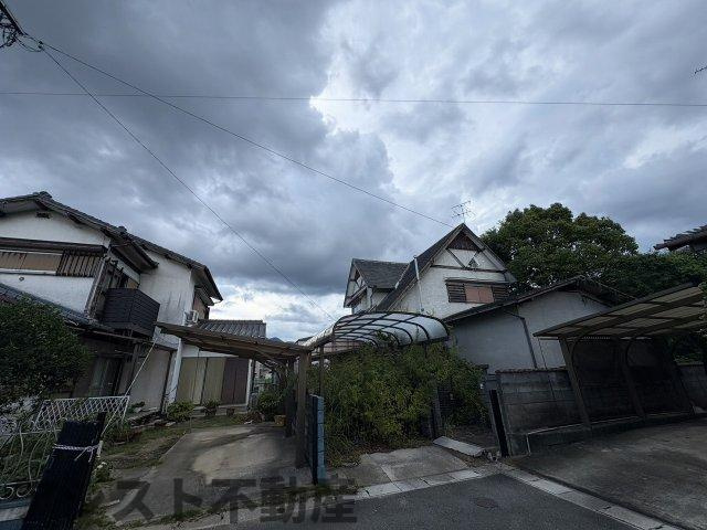 感田売地（古家付）の外観