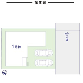 船橋市八木が谷２丁目８期の区画図