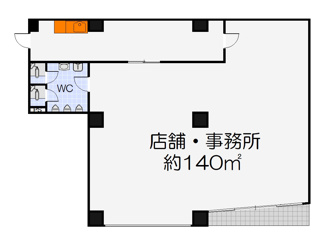 【間取り】 | 富士ビル一条通