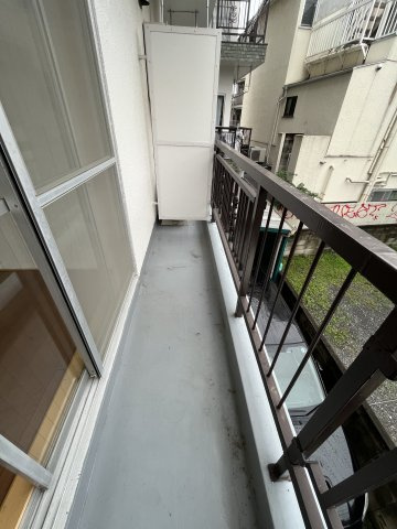 秩父マンションのバルコニー