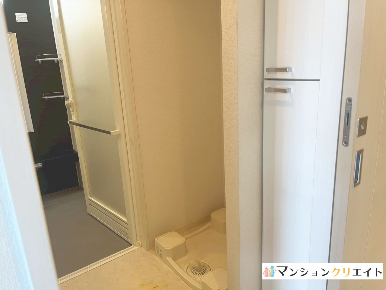プレミスト大手さくら通りの脱衣所|洗面室