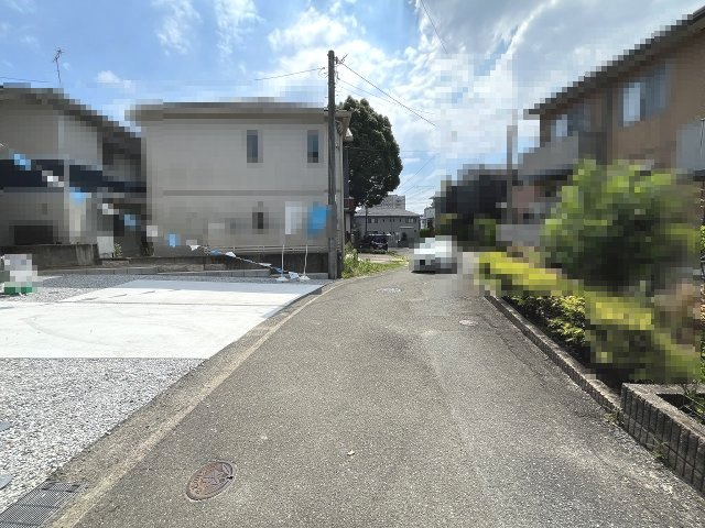 【その他】 | 大野城市中1丁目5期　1号棟（全1棟）【仲介手数料無料・0円】 | 現地写真。前面道路です。