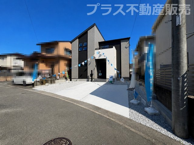 【外観】 | 大野城市中1丁目5期　1号棟（全1棟）【仲介手数料無料・0円】 | 完成しました。物件内部もご見学頂けます。プラス不動産販売にお任せ下さい。
