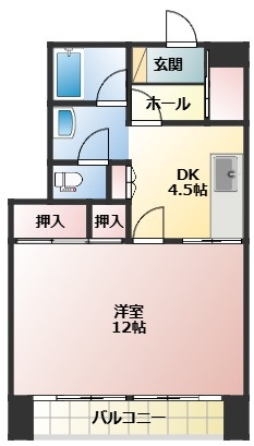 【間取り】 | コーポ大善