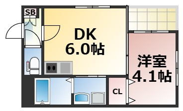 【間取り】 | ハーモニーテラス巽南　仲介手数料無料