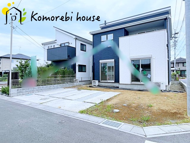 鴻巣市北新宿　3期4号棟　中古戸建の駐車場|26.7.13　撮影済み