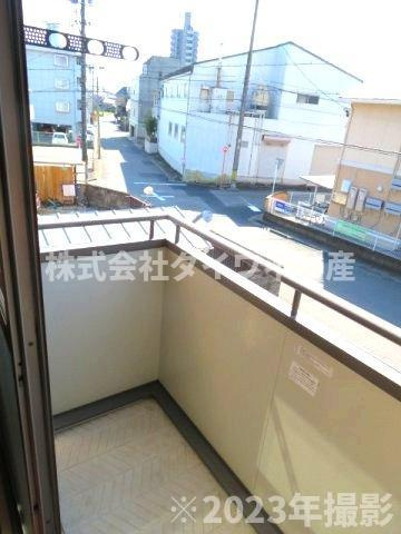 COZYCOURT東岡崎のバルコニー