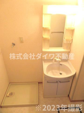 COZYCOURT東岡崎の洗面所