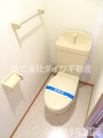 COZYCOURT東岡崎のトイレ