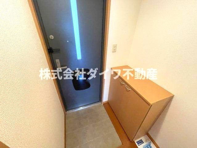 COZYCOURT東岡崎の玄関