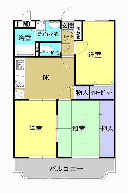 サンプレッソの間取り
