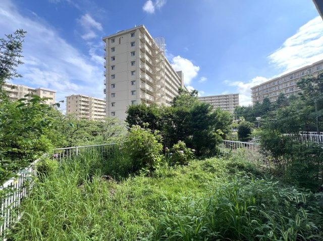 学校もスーパーも超近い！！１階のお部屋でも陽当たり文句なし♪専用庭はお好きなようにアレンジして楽しんで♪【リノベ／横浜パークタウンD棟】の庭|お庭です