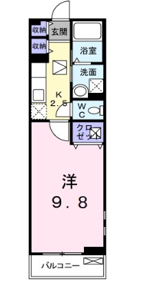 メゾン・ジュネスの間取り