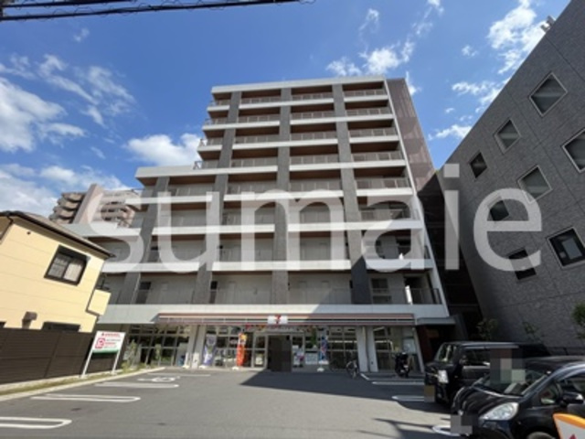 シェルト新都心の外観|しっかりしたマンションです。