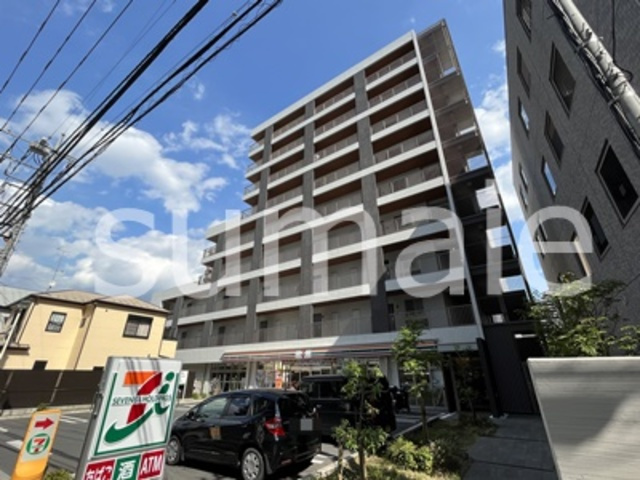 シェルト新都心の外観|しっかりしたマンションです。