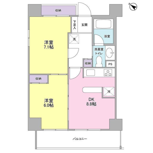 プロスペクト西巣鴨の間取り