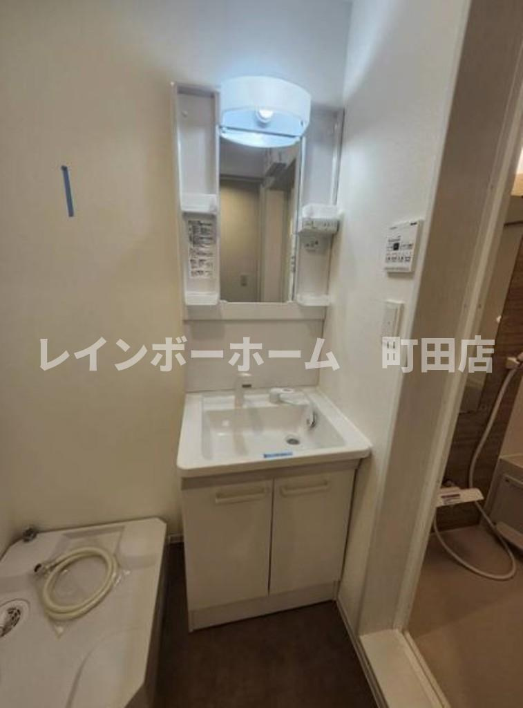ジーメゾン海老名門沢橋ルリエ※初期費用分割あと払いサービス利用可能物件の洗面所