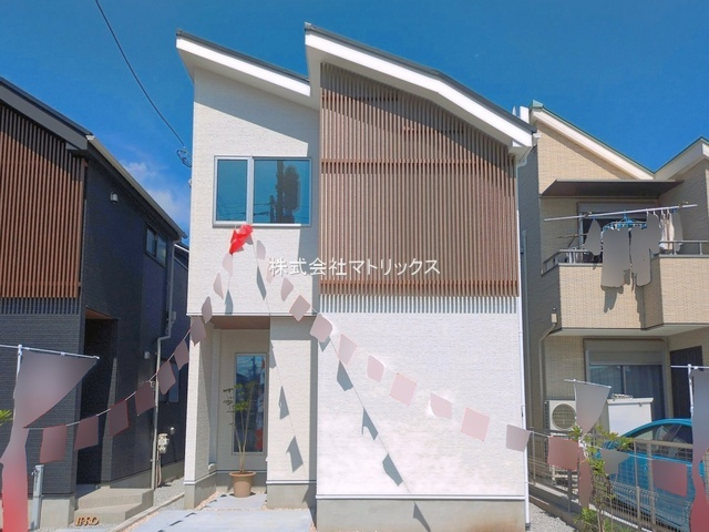 練馬区関町南1丁目　並列2台駐車×LDK20帖超　リラックス邸宅の外観|1号棟
