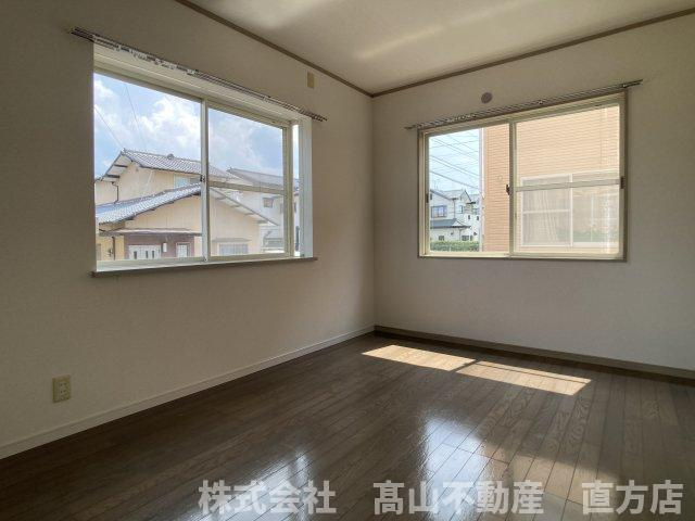 直方市大字感田のアパートの寝室