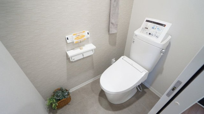 【トイレ】 | 古江西町パークマンション306 | 新規ウォッシュレットトイレに更新