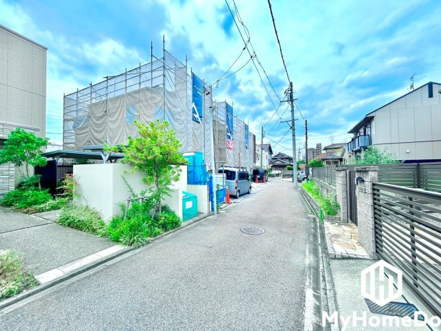 東区大幸　6期の前面道路含む現地写真
