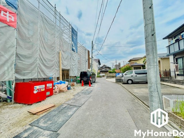 東区大幸　6期の前面道路含む現地写真