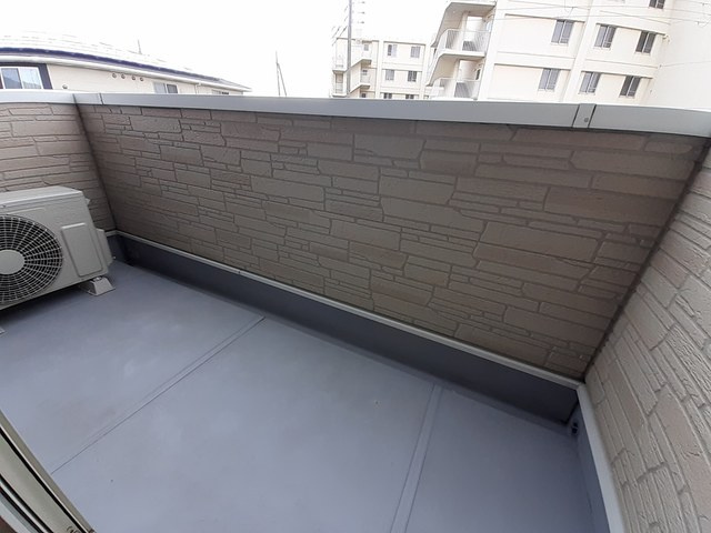ハマナスⅡのバルコニー