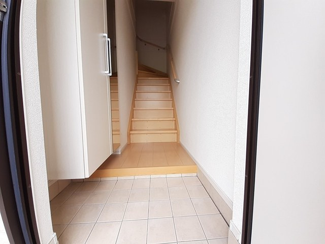 ハマナスⅡの玄関