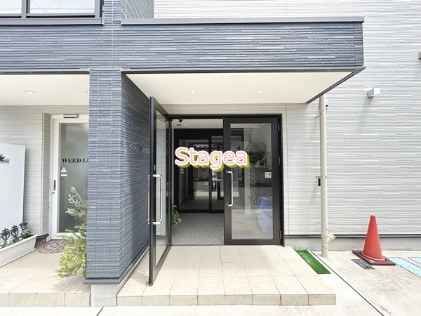 クレア東大宮Ⅱのエントランス