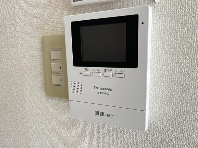 グリーンハイム松橋Ⅱの内装|カメラ付インターホン