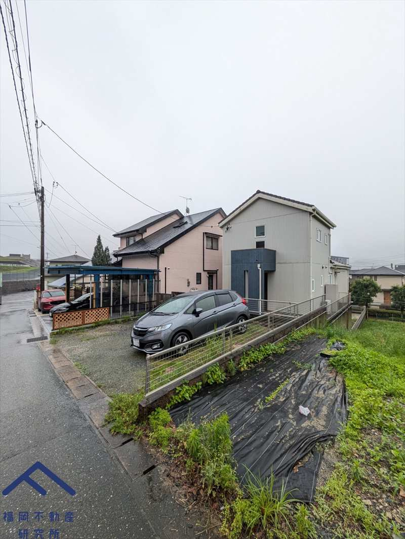糟屋郡志免町田富２丁目　戸建ての前面道路含む現地写真