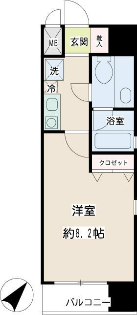 コニファー新子安の間取り