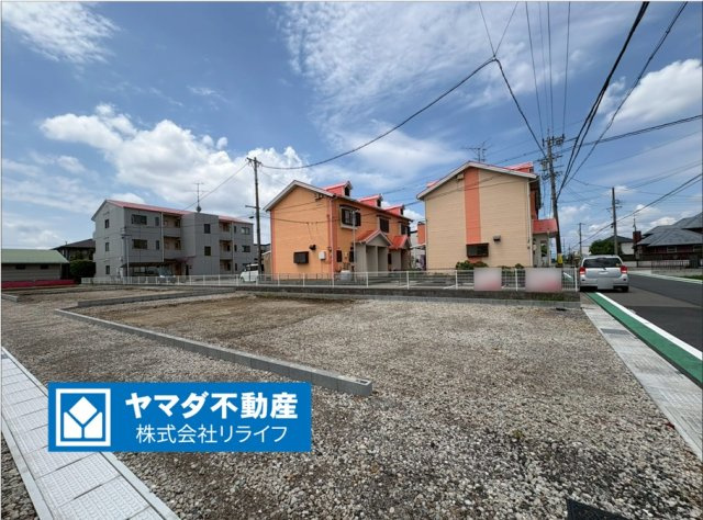 リーブルガーデン　羽島郡笠松町北及第2　全3区画分譲の外観|「現地（2026年8月6日）撮影」　
■外観写真　
■ヤマダ不動産　株式会社リライフ　