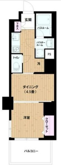 【間取り】 | 日神デュオステージ浅草松が谷 | 間取りです。