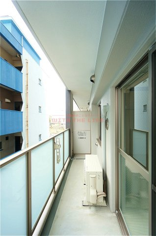 【キャッシュバック対象】グランドシャトー花畑T・Sのバルコニー|バルコニー付きです