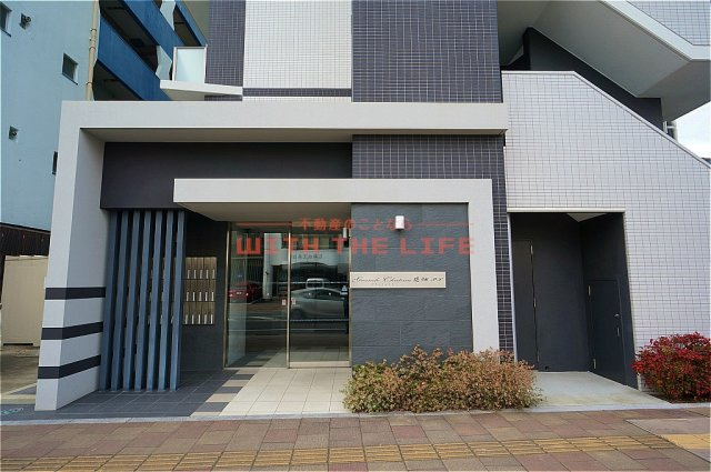 【キャッシュバック対象】グランドシャトー花畑T・Sのエントランス|清潔なエントランスです