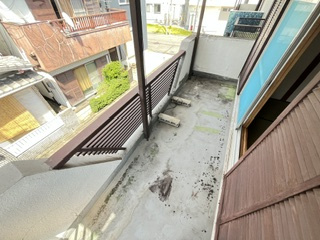 向野町⼾建賃貸のバルコニー