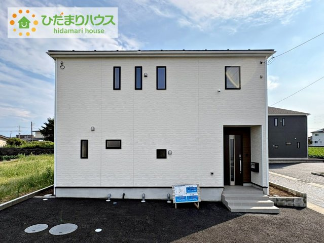 ひたちなか市津田第3　新築戸建　4号棟の外観|今から見たいも大歓迎！お気軽にお問い合わせください☆彡