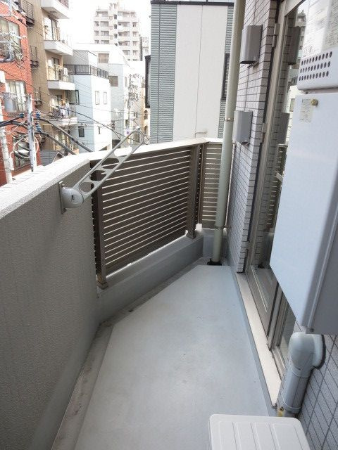 razveil入谷のバルコニー