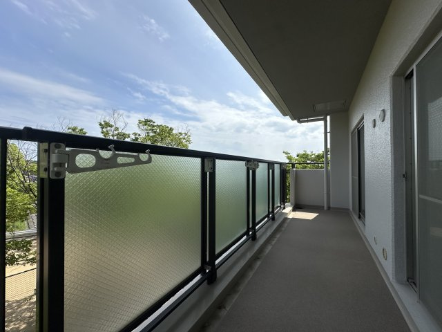 パームスクエアジェームス山のバルコニー