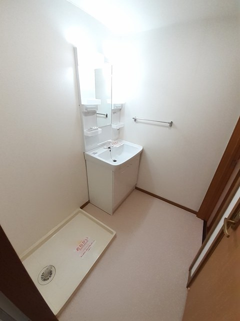 ハイツ友舞Ⅴの独立洗面台|洗面所