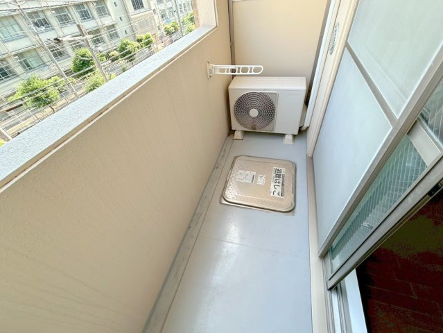 セントロイヤルクラブ新大阪のバルコニー