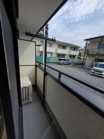 コーポタニグチ5のバルコニー|※別部屋写真