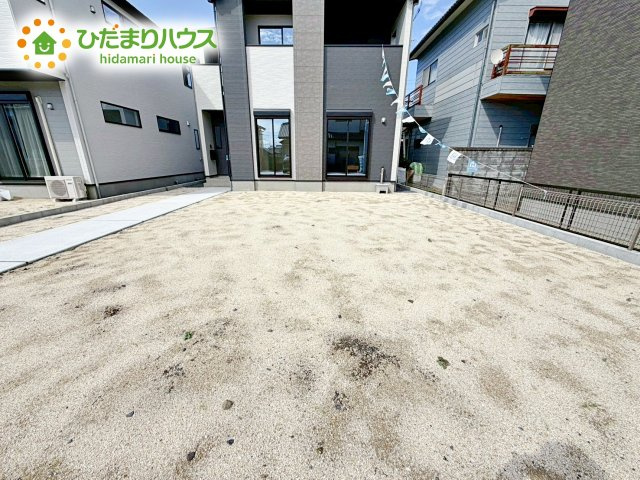 【庭】 | 水戸市堀町25期　新築戸建　2号棟 | お庭付物件になります！お庭遊びや、プールなどお子様も大喜び(^^)