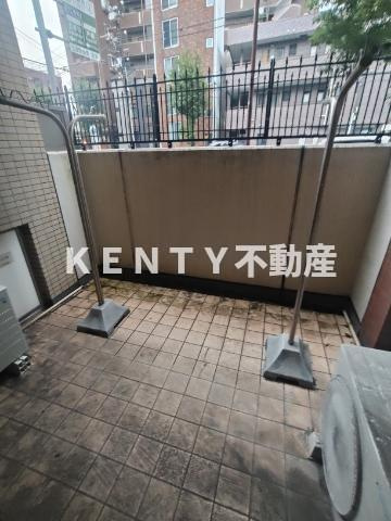 【バルコニー】 | ニューシティアパートメンツ戸越 | 開放的で明るい空間を演出してくれるバルコニーです