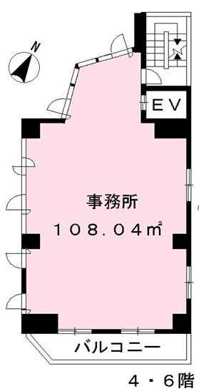 スズビル東野田の間取り